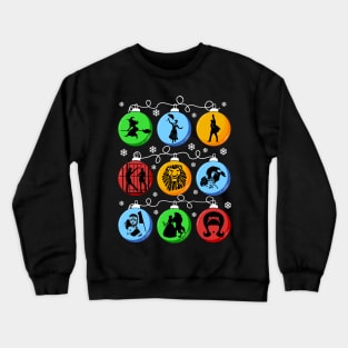 Broadway Christmas Bulbs Crewneck Sweatshirt